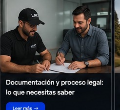 Documentos para importar un auto